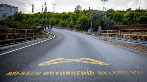Mersin Büyükşehir’den Erdemli’ye Kaymak Gibi Yol