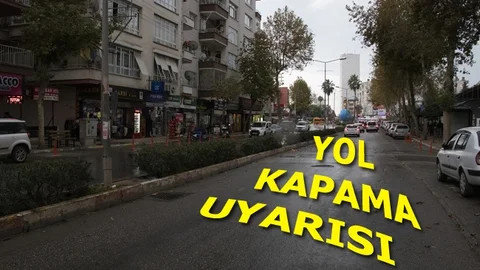Kuvayi Milliye Caddesi’nde Yol Kapama Uyarısı