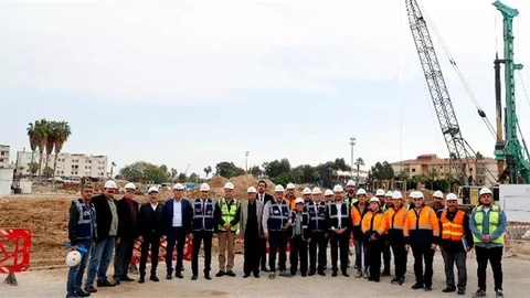 Meclis Üyelerinden Mersin Metrosu’na Ziyaret