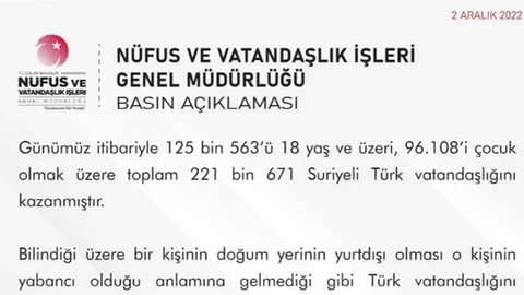 Suriyeli Seçmen İddialarına Yanıt