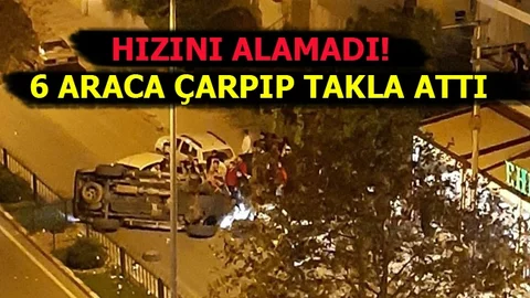 Mersin Tarsus'ta Gece Saatlerinde Feci Kaza