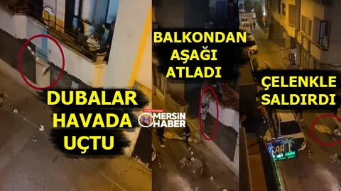 İki Grup Arasında Kavga, Ne Buldularsa Birbirlerine Attılar