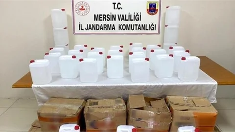 Jandarmadan Sahte İçki Operasyonu: 1 Gözaltı