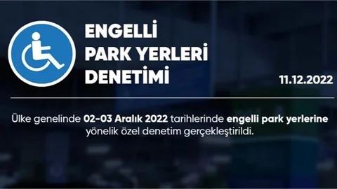 Ülke Genelinde Engelli Park Yerleri Denetimi Gerçekleştirildi