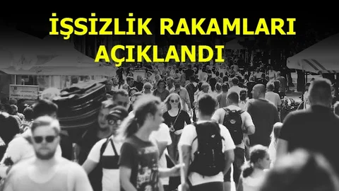 İşsizlik Rakamları Açıklandı