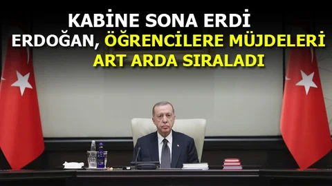 Öğrencilere Peş Peşe Müjde