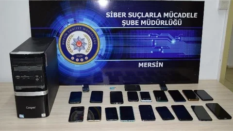 Mersin Polisinden Büyük Siber Operasyonu