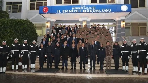 Emniyet Genel Müdürü Mehmet Aktaş Mersin’de