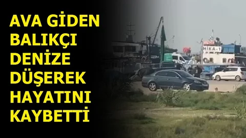 Avlanmaya Çıkan Balıkçı Boğuldu