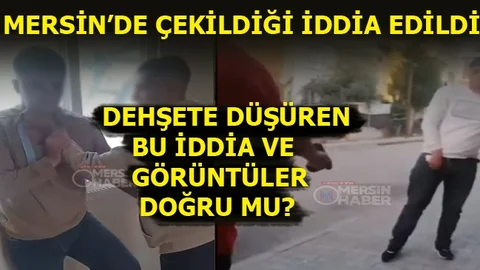 Mersin'de Çekildiği İddia Edilen Görüntüler İzleyenleri Hayrete Düşürdü