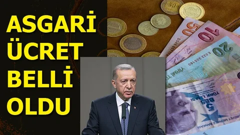 Asgari Ücret Rakamı Belli Oldu