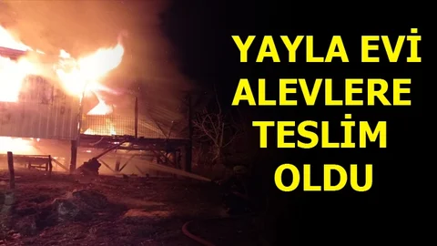 Yayla Evi Alev Alev Yandı