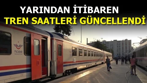 Mersin-adana Arası Tren Saatleri Güncellendi