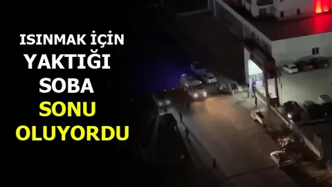 Bekçinin Isınmak İçin Yaktığı Soba Sonu Oluyordu