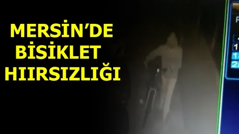 Mersin’de Bisiklet Hırsızlığı