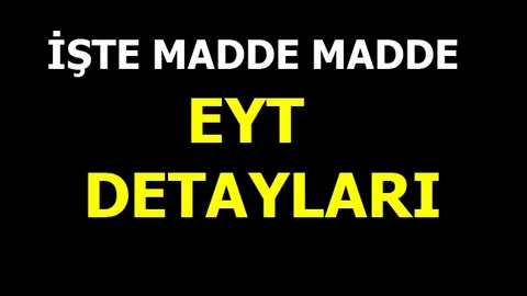 Eyt'de Merak Edilenler