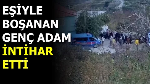 1 Çocuk Babası Genç Adam Canına Kıydı