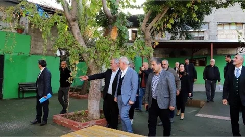 Akdeniz Belediye Başkanı Gültak, Tamamen Yenilenen Nebi Eyüp Türbesini Ziyaret Etti