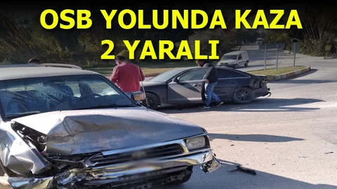 Mersin'de Kaza; 2 Yaralı