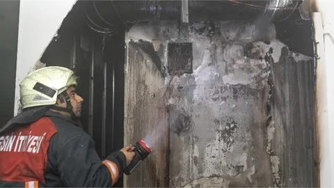 Mersin'de Yangın, Başka İş Yerine de Sıçradı