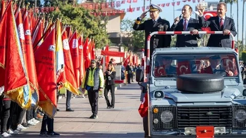 Mersin’de Kurtuluşun 101. Yılı Coşkuyla Kutlandı