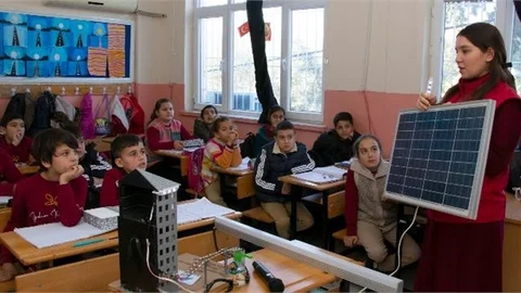 Çocuklar Enerjiyi Verimli Kullanmayı Öğreniyor