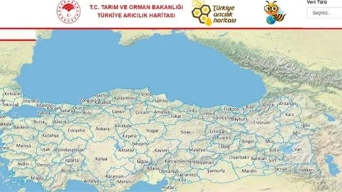 Türkiye'nin "Arıcılık Haritası" Oluşturuldu