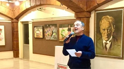 ‘gölgelerle Doğa ve İnsan’ Resim Sergisi Açıldı