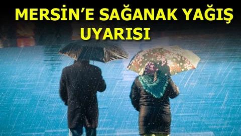 Doğu Akdeniz'de Kuvvetli Sağanak Yağış Bekleniyor!