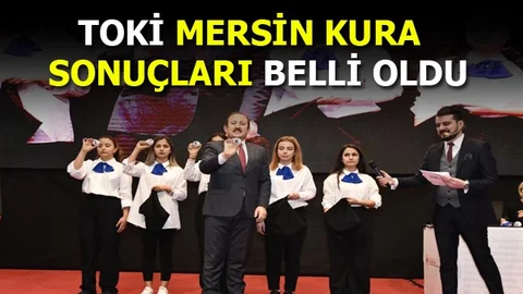 TOKİ Mersin Sonuçları