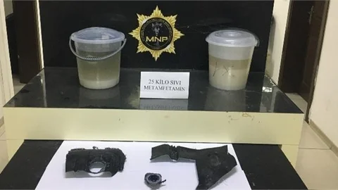 Benzin Deposunda Uyuşturucu Madde Ele Geçirildi