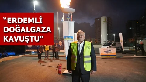 Erdemli, Doğalgaza Kavuştu