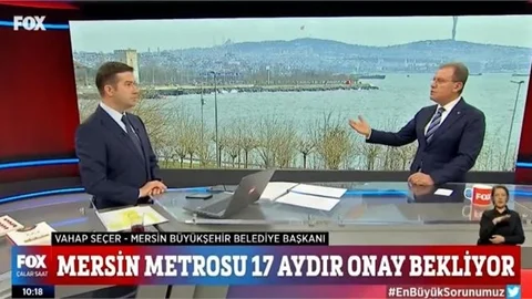 Başkan Seçer, Fox Tv’de İlker Karagöz’le "Çalar Saat" Programına Konuk Oldu