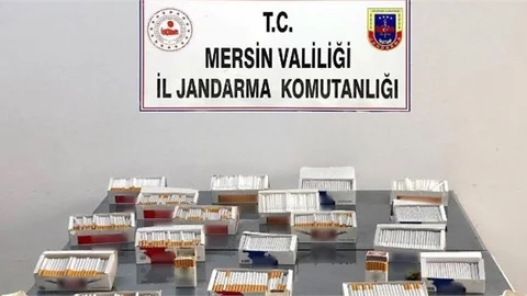 Jandarmadan Kaçak Sigara ve Makaron Operasyonu
