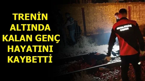 Mersin-adana Tren Hattında Kaza, 1 Ölü