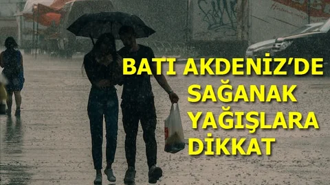 Batı Akdeniz’de Şiddetli Yağış Bekleniyor!
