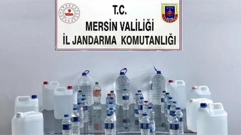 Jandarmadan Sahte İçki Operasyonu