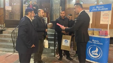 Mersin'de Ülkü Ocaklarından Kur’an-ı Kerim Yakılmasına Tepki…