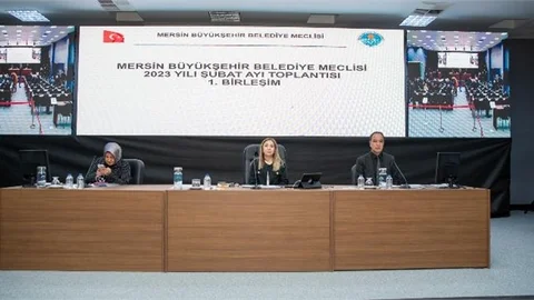 Mersin Büyükşehir Belediye Meclisi Şubat Ayı 1. Birleşim Toplantısı Yapıldı