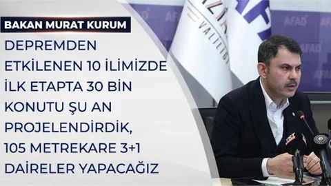 Şehirlerin Yeniden İnşası İçin Deprem Bölgelerinde Alan Tespit Çalışmalarına Başlandı