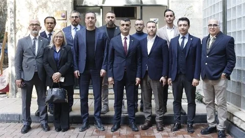 Tbb Başkanı Sağkan, Depremzedelere Destek İçin Mersin Barosu’nu Ziyaret Etti