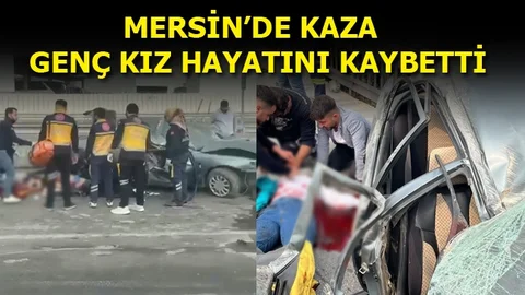 Mersin'de Trafik Kazası, 1 Ölü