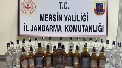 Jandarma’dan Kaçak Alkol ve Sigara Operasyonu