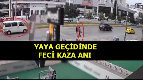 Yaya Geçidinde Kaza