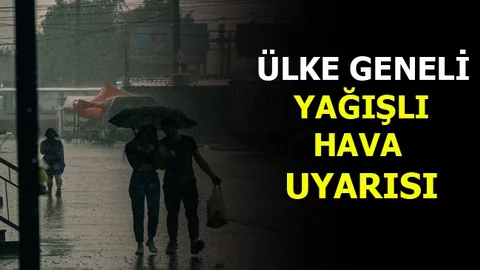 Ülkemiz Yağışlı Havanın Etkisi Altına Giriyor! Lodos Fırtınasına Dikkat!