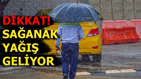 Doğu Akdeniz'de Kuvvetli Yağışlar Bekleniyor