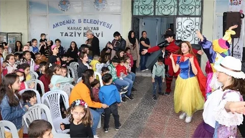 Depremzede Çocuklar Keyifli Dakikalar Geçirdi