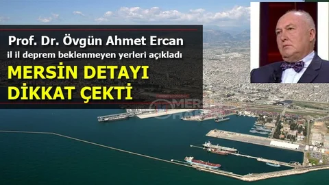 Prof. Dr. Övgün Ahmet Ercan, Türkiye Genelinde Deprem Beklenmeyen İl ve İlçeleri Tek Tek Açıkladı