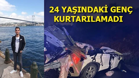 Otoyol'da Trafik Kazası; 1 Ölü