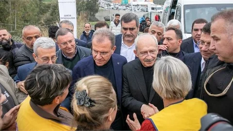 Kılıçdaroğlu, Mersin Büyükşehir’in Hatay’daki Çadırkentini Ziyaret Etti
